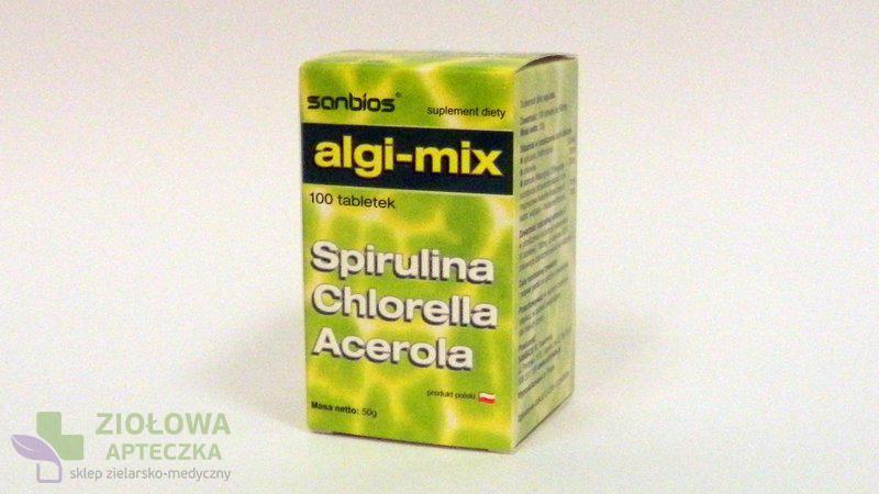 Algi-Mix 100 tabletek Sanbios